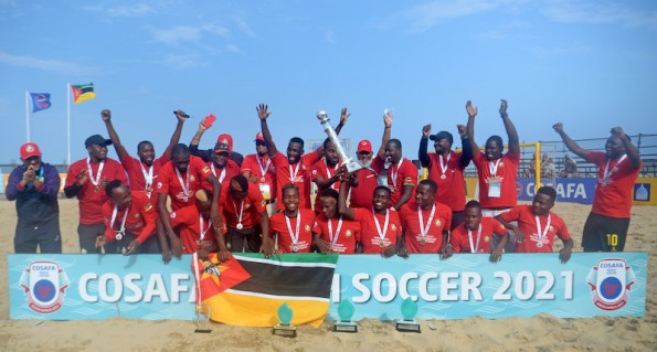 Moçambique Campeão da COSAFA de Praia